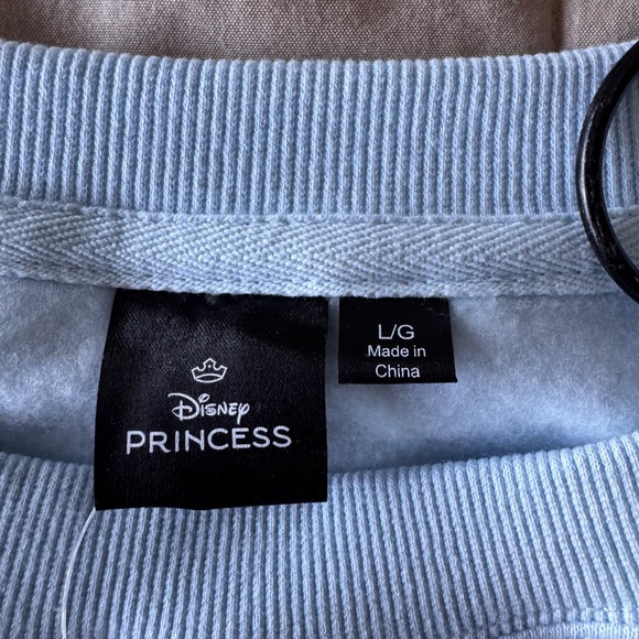 Disney Princess Cinderella Light Blue Sweatshirt - Picture 5 of 5